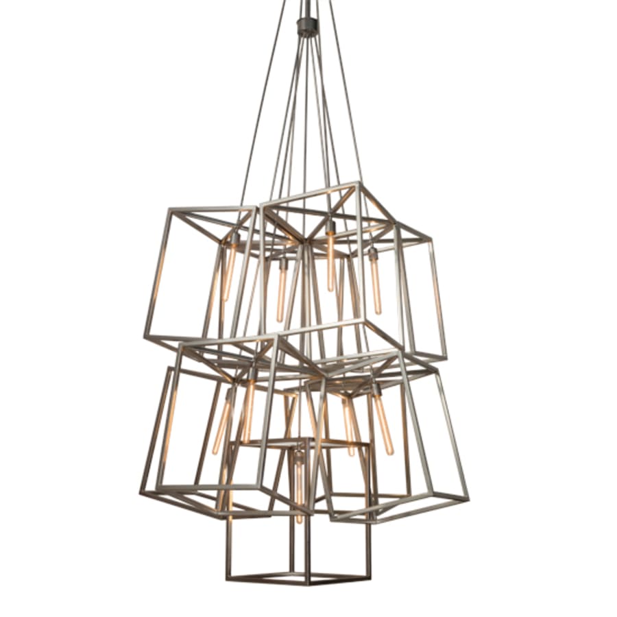 Meyda Tiffany Kitzi 9 Light 66" Wide Abstract Multi Light Pendant