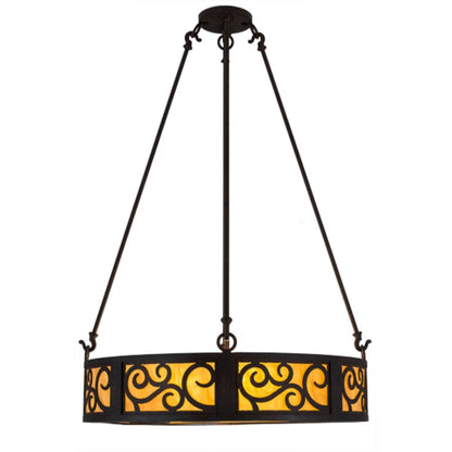 Meyda Tiffany Dean 3 Light 24" Wide Pendant