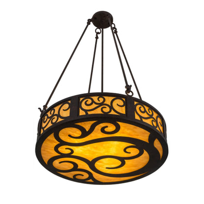 Meyda Tiffany Dean 3 Light 24" Wide Pendant