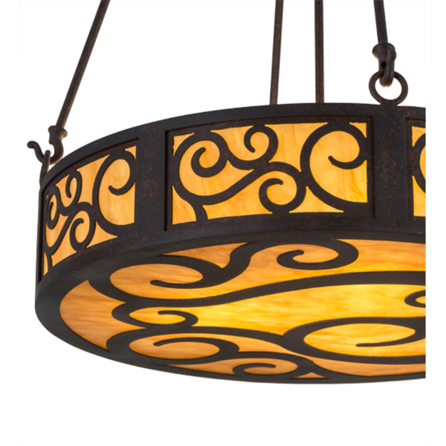 Meyda Tiffany Dean 3 Light 24" Wide Pendant