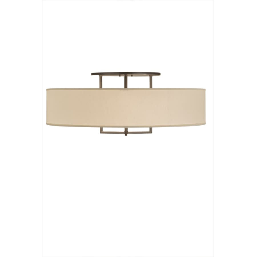 Meyda Tiffany Cilindro Bahn 4 Light 36" Wide Semi-Flush Drum Ceiling Fixture