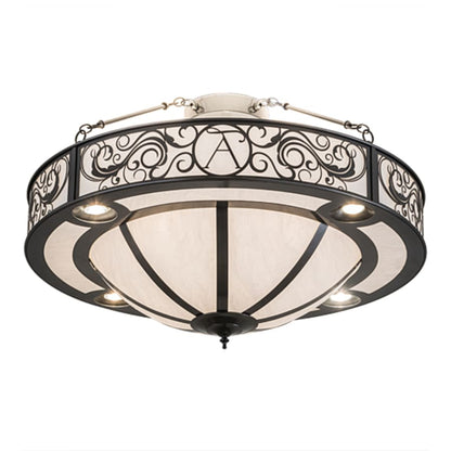 Meyda Tiffany Personalized 6 Light 36" Wide Pendant