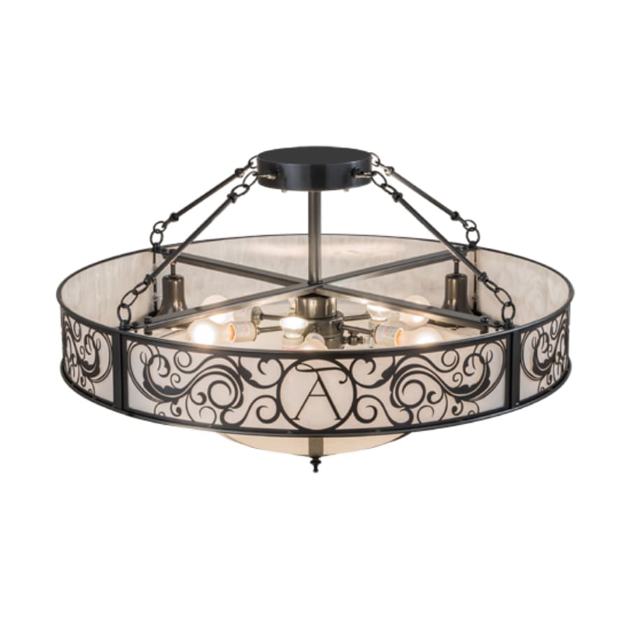 Meyda Tiffany Personalized 6 Light 36" Wide Pendant