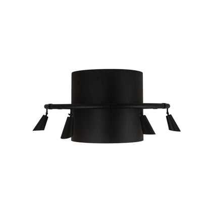 Meyda Tiffany Column-Surround 6 Light 60" Wide Semi-Flush Ceiling Fixture