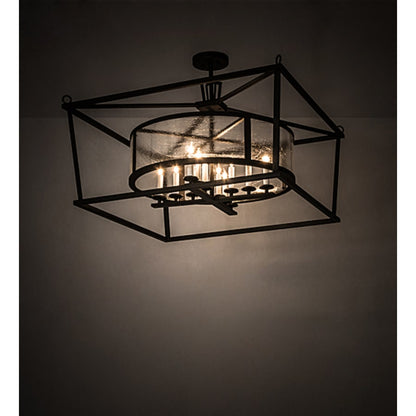 Meyda Tiffany Kitzi 12 Light 51" Wide Pendant