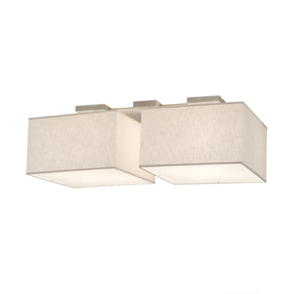 Meyda Tiffany Quadrato 8 Light 55" Wide Linear Pendant