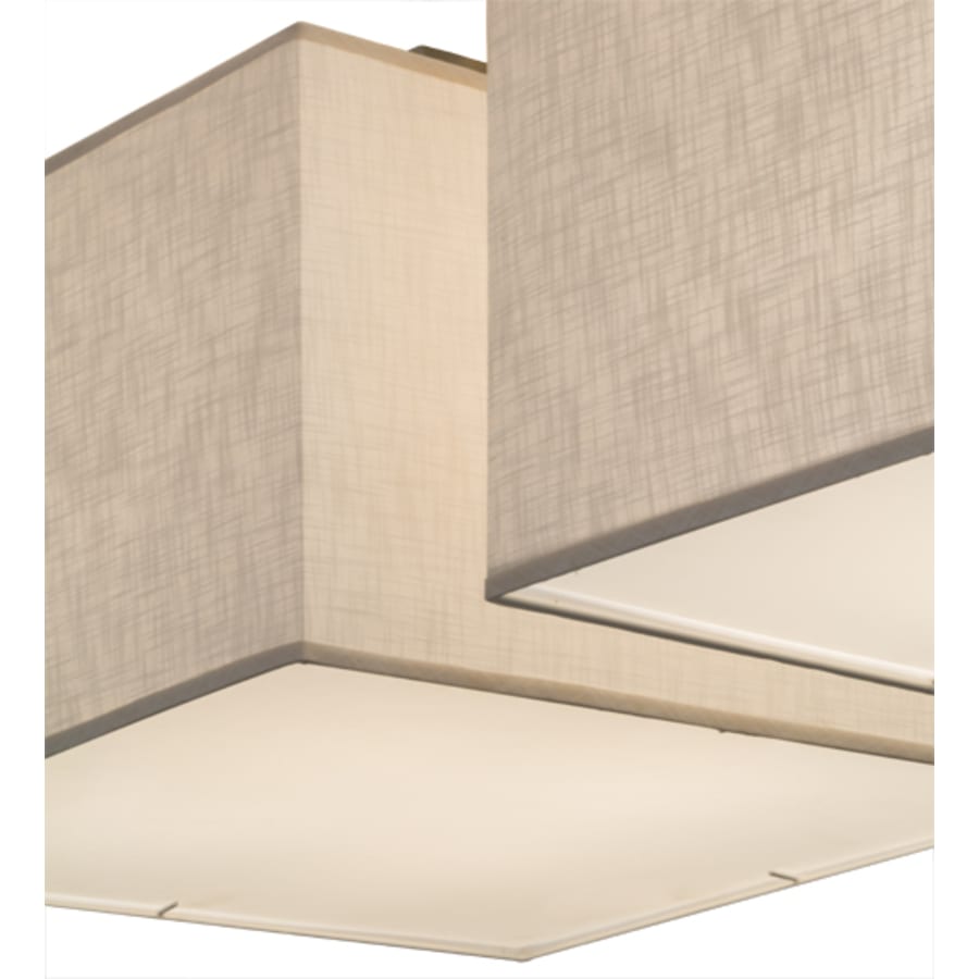 Meyda Tiffany Quadrato 8 Light 55" Wide Linear Pendant
