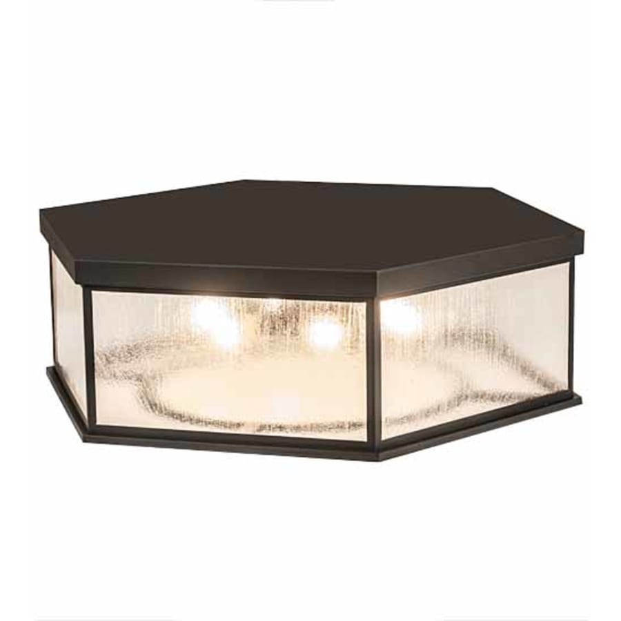 Meyda Tiffany Chauncey 6 Light 36" Wide Flush Mount Drum Ceiling Fixture