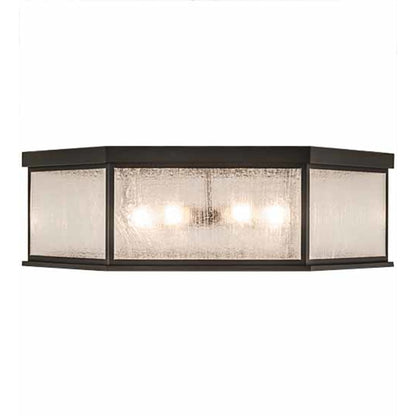 Meyda Tiffany Chauncey 6 Light 36" Wide Flush Mount Drum Ceiling Fixture