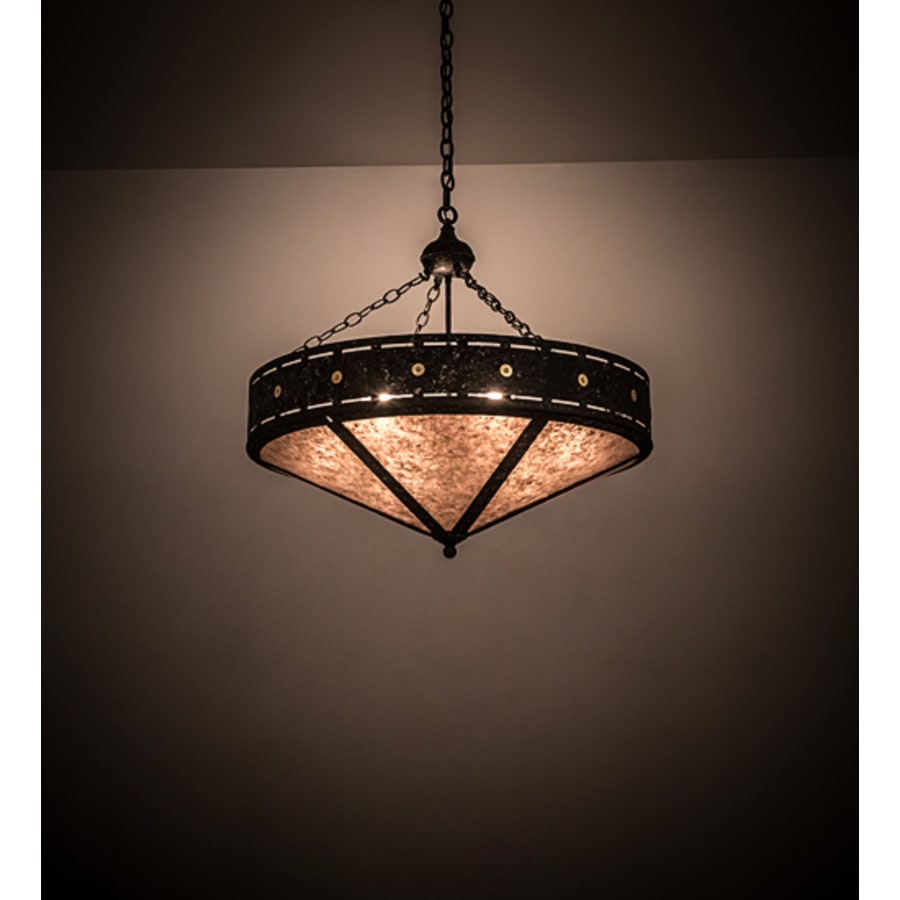 Meyda Tiffany Craftsman 6 Light 30" Wide Pendant