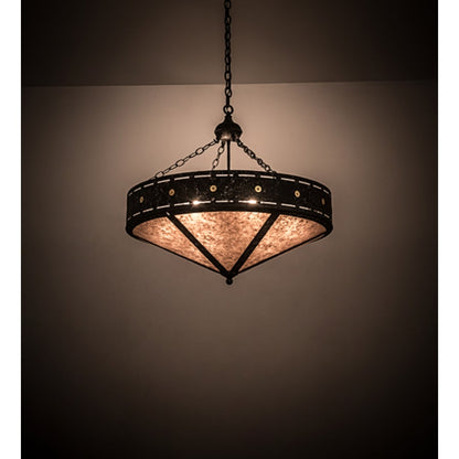 Meyda Tiffany Craftsman 6 Light 30" Wide Pendant