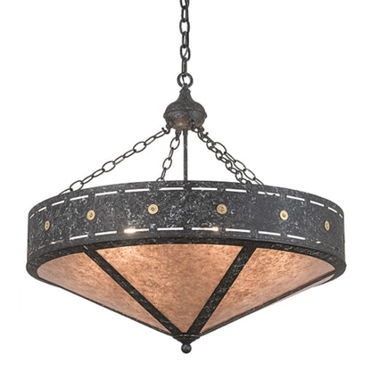 Meyda Tiffany Craftsman 6 Light 30" Wide Pendant