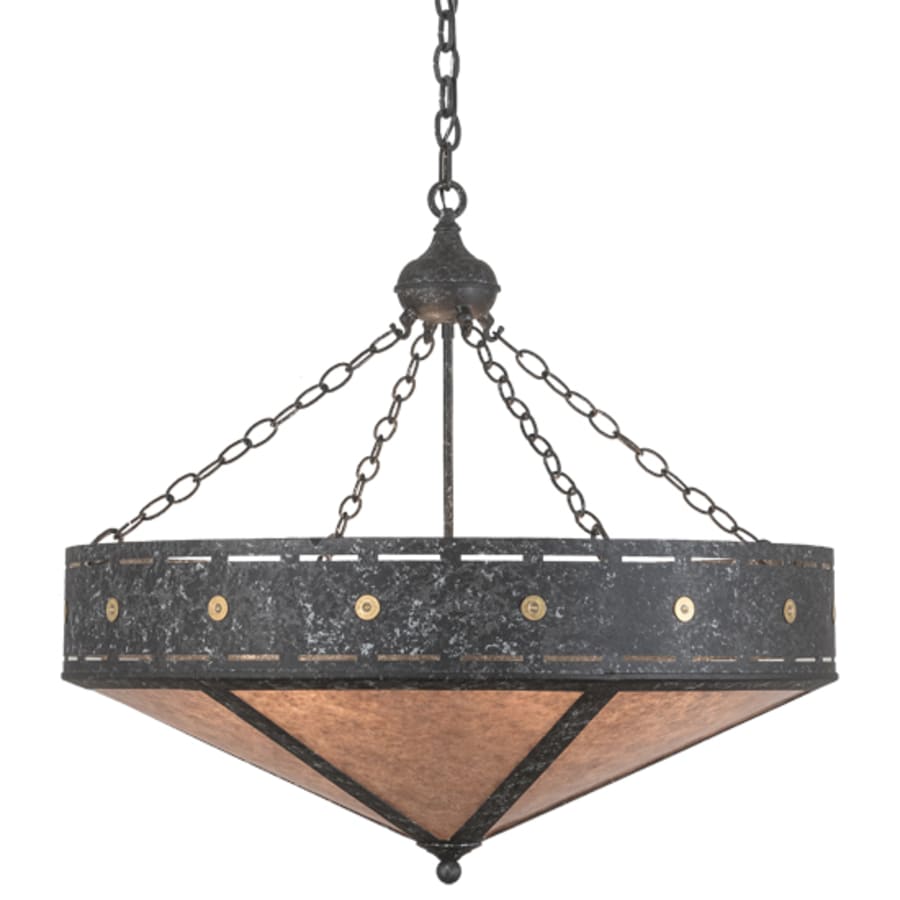 Meyda Tiffany Craftsman 6 Light 30" Wide Pendant
