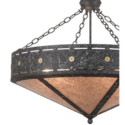 Meyda Tiffany Craftsman 6 Light 30" Wide Pendant