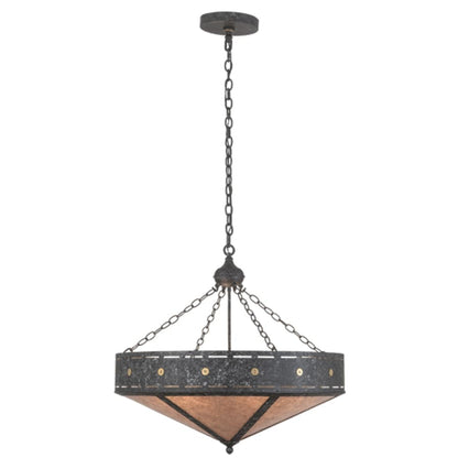 Meyda Tiffany Craftsman 6 Light 30" Wide Pendant