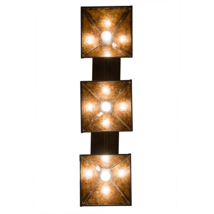 Meyda Tiffany Tall Pines 3 Light 45" Wide Linear Pendant