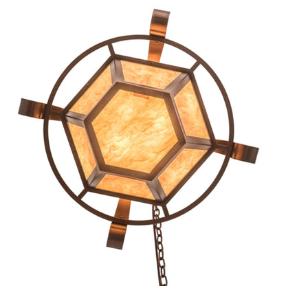 Meyda Tiffany Bonanza 8 Light 30" Wide Abstract Pendant