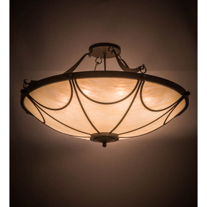 Meyda Tiffany Carousel 8 Light 42" Wide Pendant