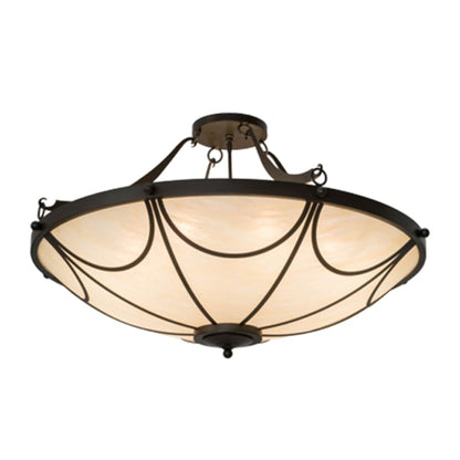 Meyda Tiffany Carousel 8 Light 42" Wide Pendant