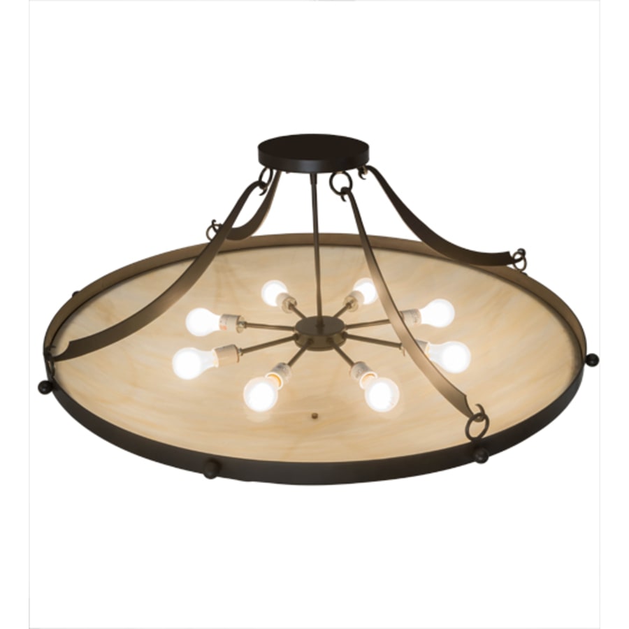 Meyda Tiffany Carousel 8 Light 42" Wide Pendant