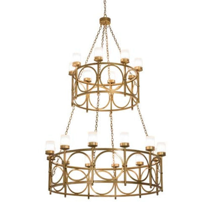 Meyda Tiffany Porta 20 Light 60" Wide Ring Chandelier