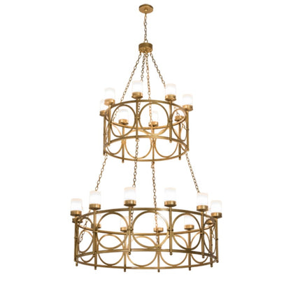 Meyda Tiffany Porta 20 Light 60" Wide Ring Chandelier
