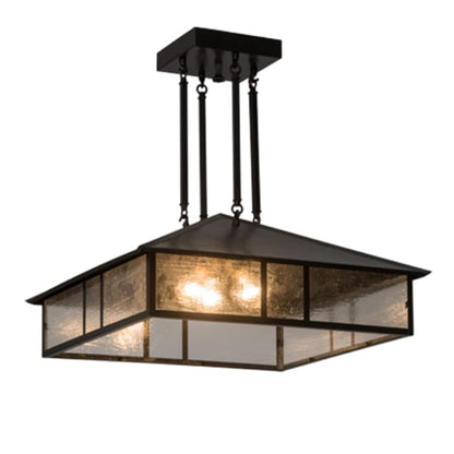 Meyda Tiffany Mission 3 Light 34" Wide Pendant