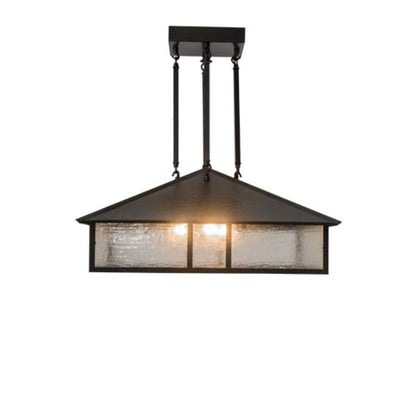 Meyda Tiffany Mission 3 Light 34" Wide Pendant