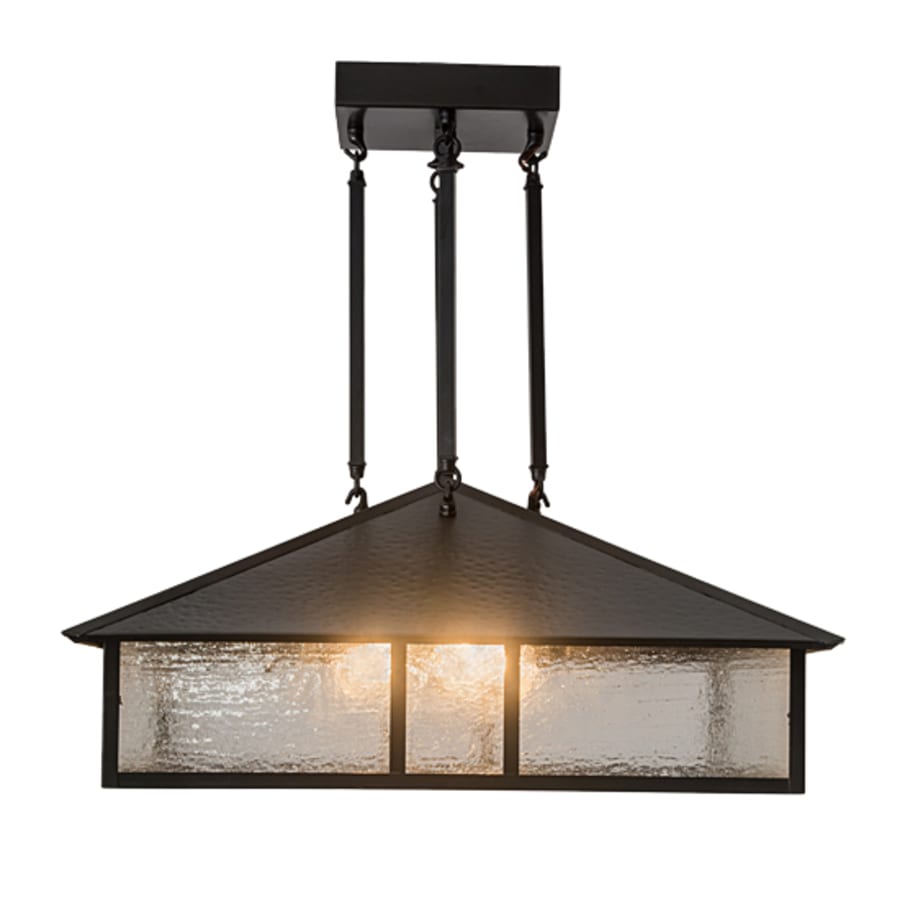 Meyda Tiffany Mission 3 Light 34" Wide Pendant
