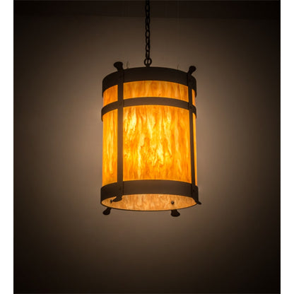 Meyda Tiffany Beartooth 6 Light 20" Wide Pendant
