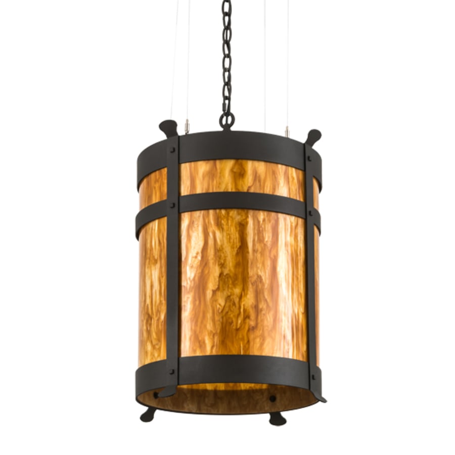 Meyda Tiffany Beartooth 6 Light 20" Wide Pendant