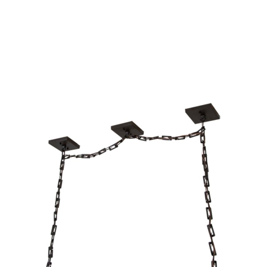 Meyda Tiffany Mission 2 Light 46" Wide Linear Pendant
