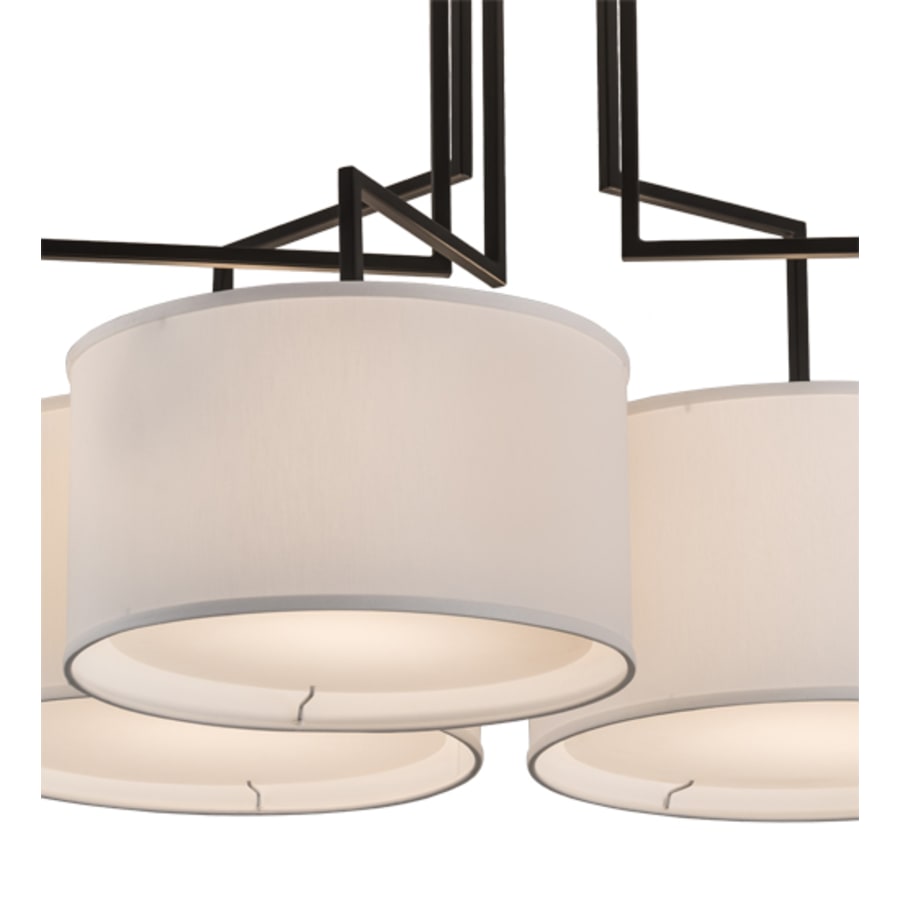 Meyda Tiffany Cilindro 5 Light 58" Wide Linear Pendant