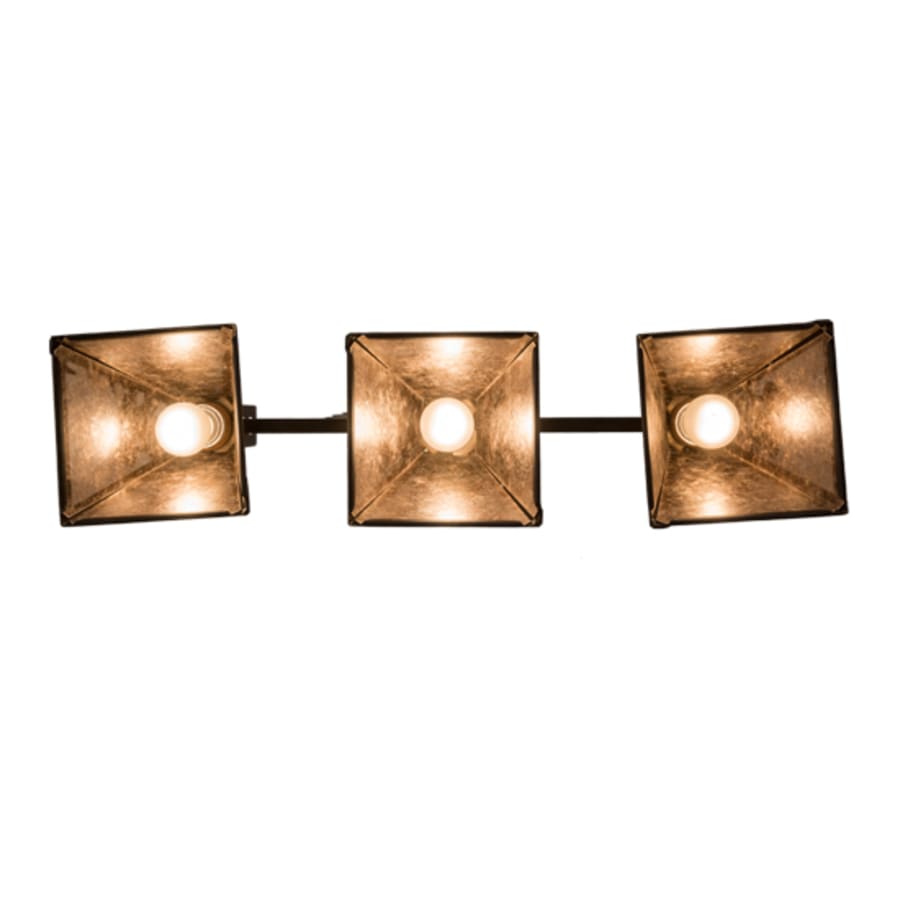 Meyda Tiffany Tall Pines 3 Light 30" Wide Linear Pendant