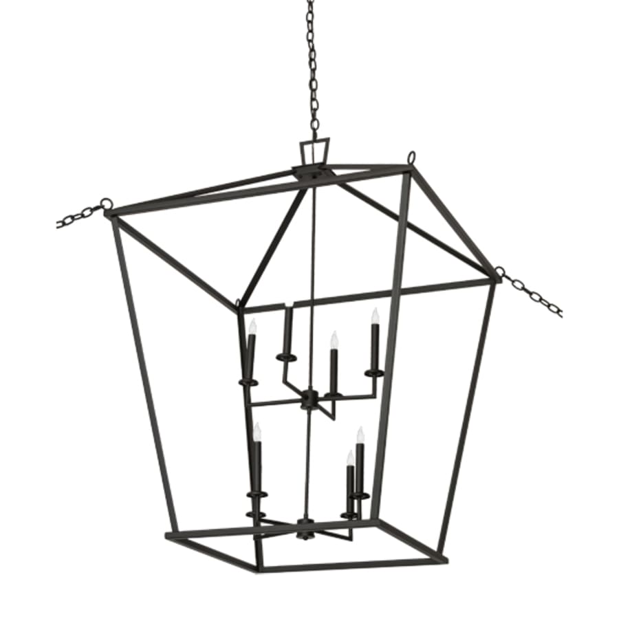 Meyda Tiffany Kitzi 8 Light 52" Wide Taper Candle Pendant