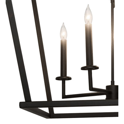 Meyda Tiffany Kitzi 8 Light 52" Wide Taper Candle Pendant