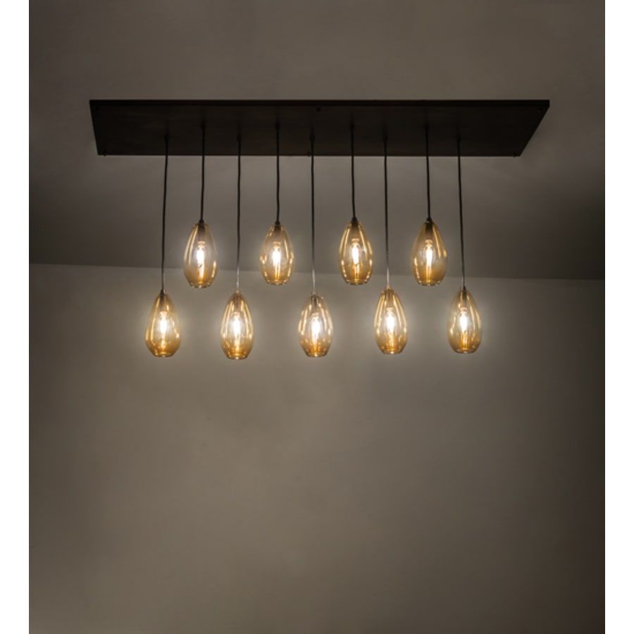 Meyda Tiffany Raquel 9 Light 18" Wide Multi Light Pendant