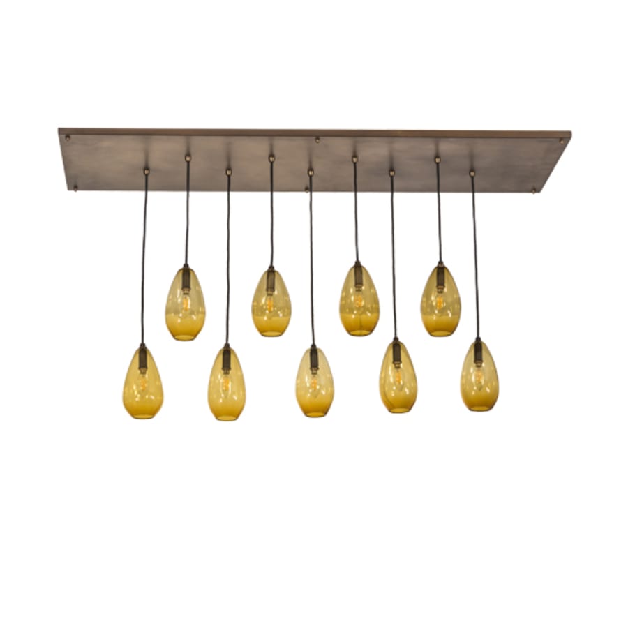 Meyda Tiffany Raquel 9 Light 18" Wide Multi Light Pendant