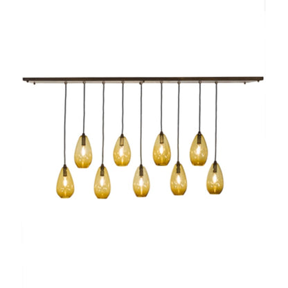Meyda Tiffany Raquel 9 Light 18" Wide Multi Light Pendant
