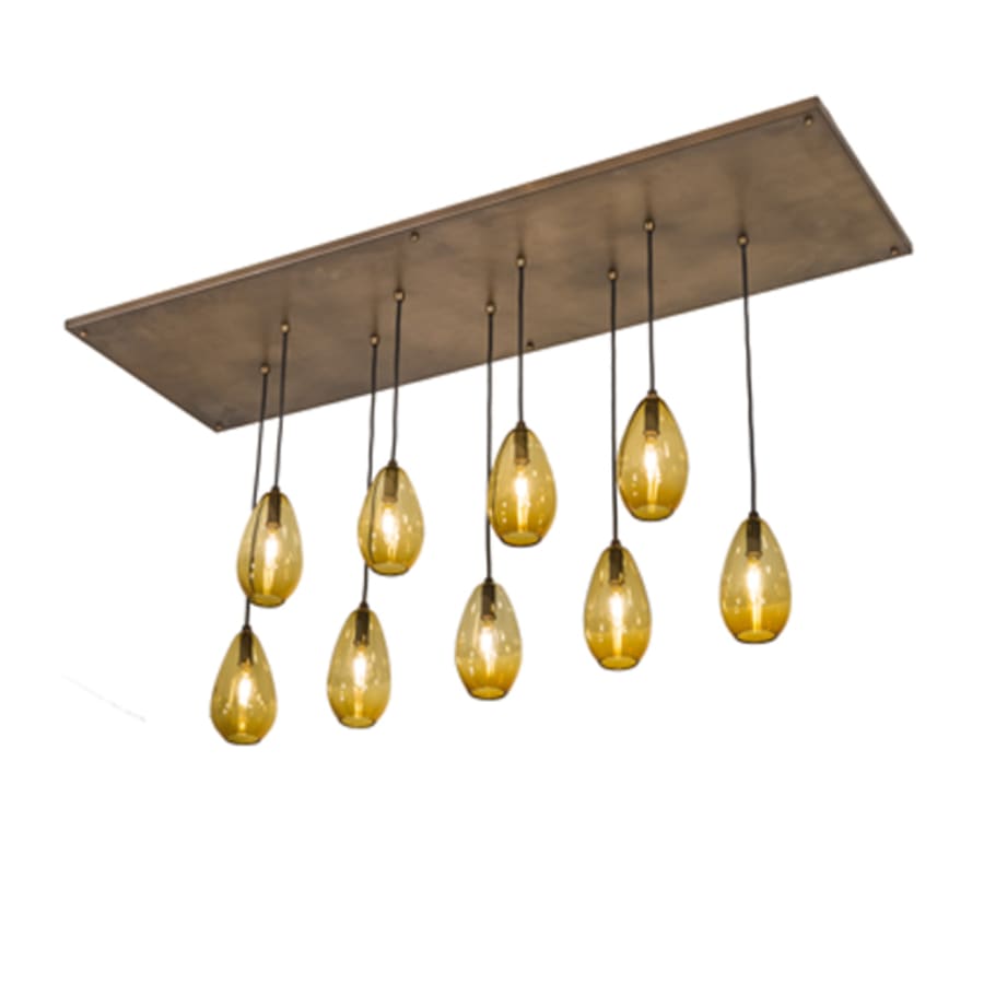 Meyda Tiffany Raquel 9 Light 18" Wide Multi Light Pendant