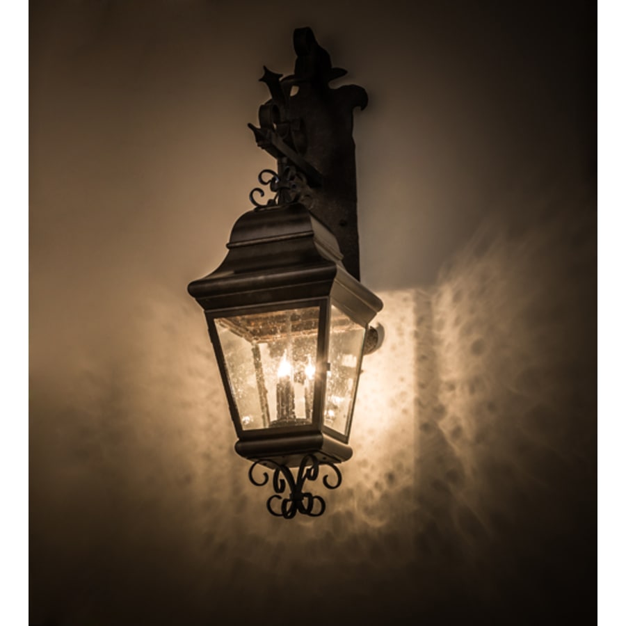 Meyda Tiffany Monaco 3 Light 39" Tall Wall Sconce