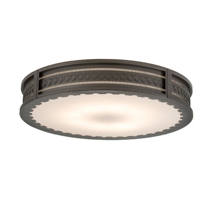 Meyda Tiffany Cilindro Circleline 8 Light 42" Wide Semi-Flush Drum Ceiling Fixture