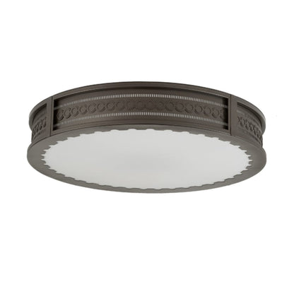 Meyda Tiffany Cilindro Circleline 8 Light 42" Wide Semi-Flush Drum Ceiling Fixture