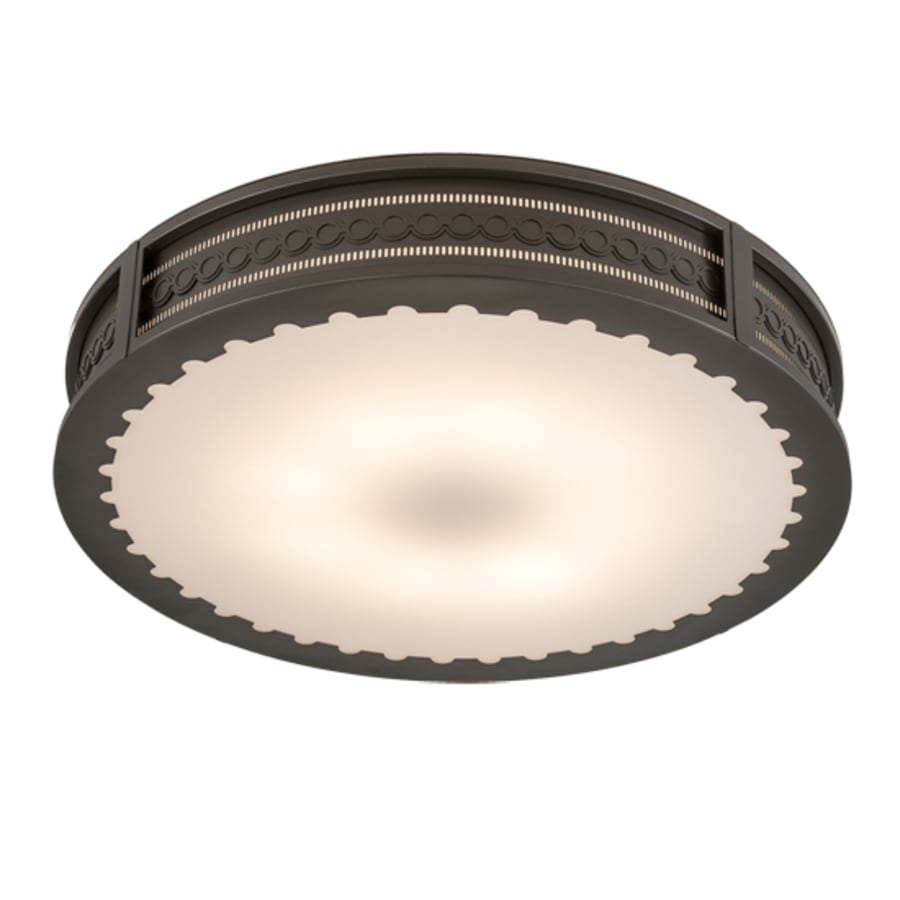 Meyda Tiffany Cilindro Circleline 8 Light 42" Wide Semi-Flush Drum Ceiling Fixture