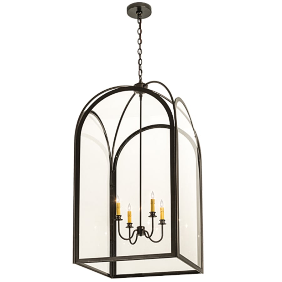 Meyda Tiffany Perin 4 Light 34" Wide Taper Candle Pendant