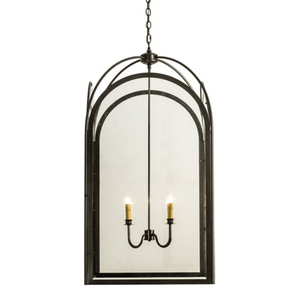 Meyda Tiffany Perin 4 Light 34" Wide Taper Candle Pendant