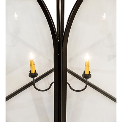 Meyda Tiffany Perin 4 Light 34" Wide Taper Candle Pendant