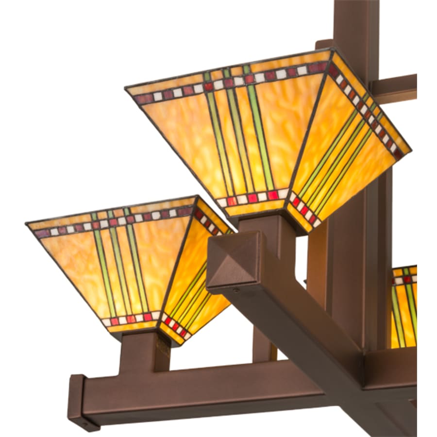 Meyda Tiffany Prairie Corn 4 Light 32" Wide Pendant