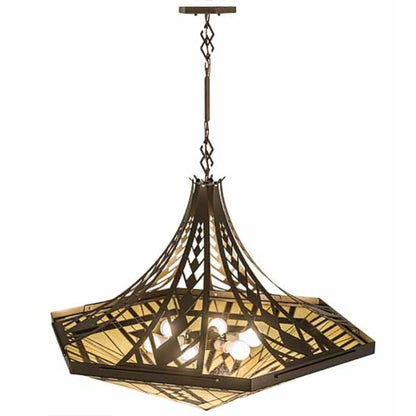 Meyda Tiffany Sonoma 6 Light 42" Wide Pendant