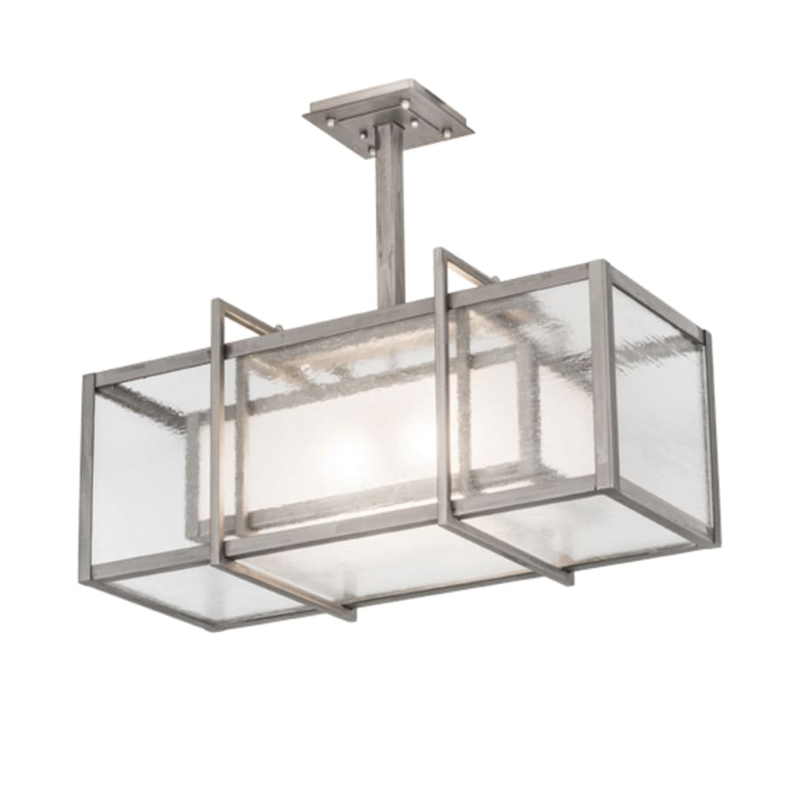 Meyda Tiffany Nelson 2 Light 27" Wide Linear Pendant